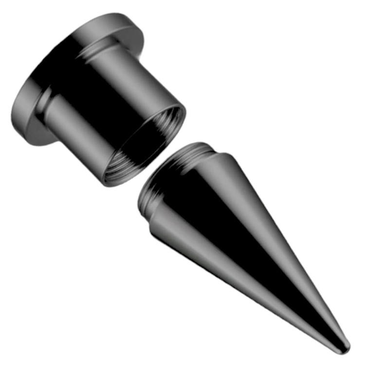 Czarny Rozpychacz TAPER i TUNEL 2w1