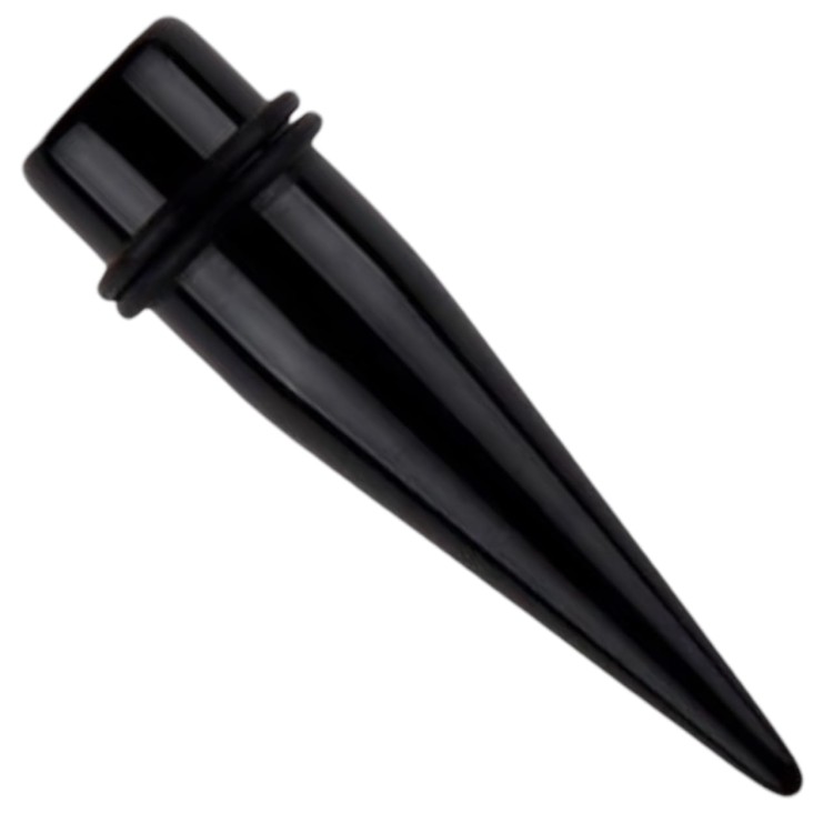 CZARNY STALOWY TAPER