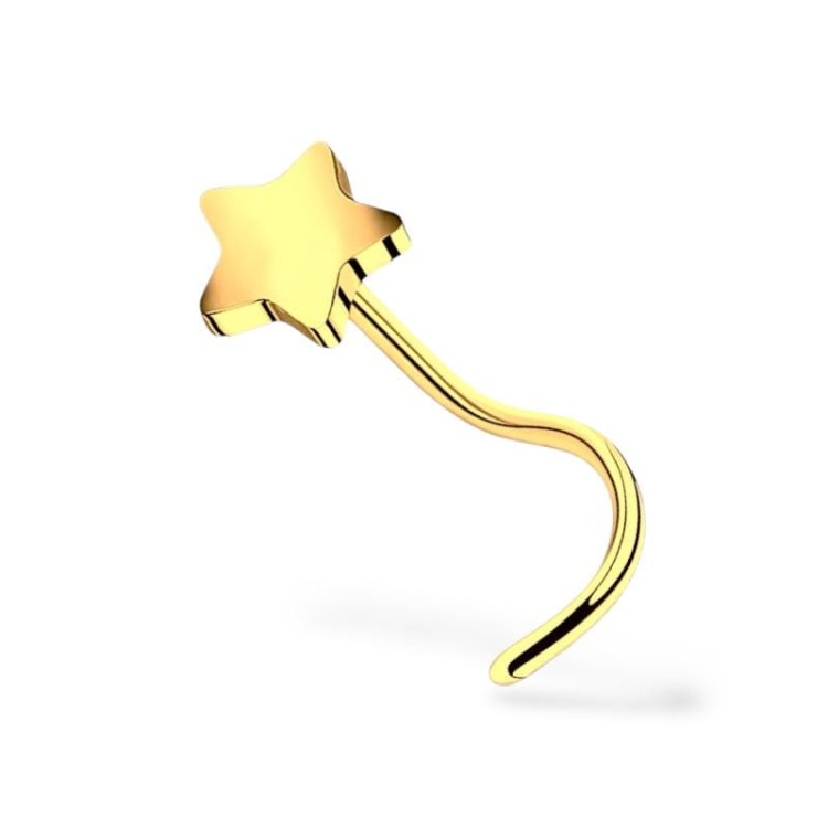 Pigmej złoty z gwiazdką Stal 316L