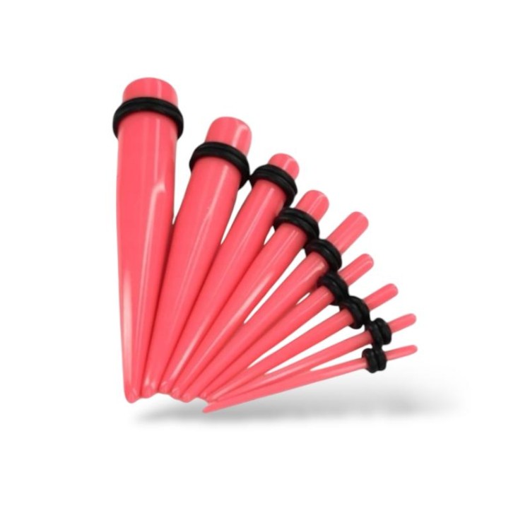 Różowy taper rozpychacz expander