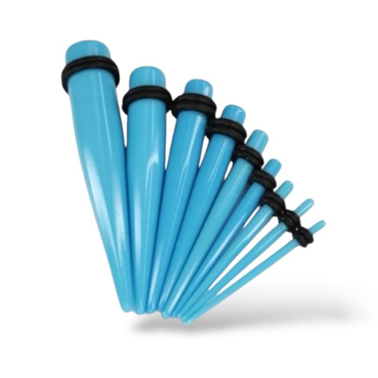 Błękitne tapery rozpychacz