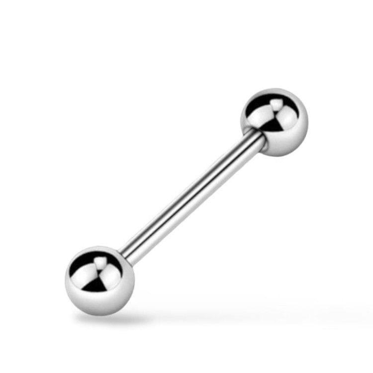 Tytanowa Klasyczna Sztanga z dwiema kulkami