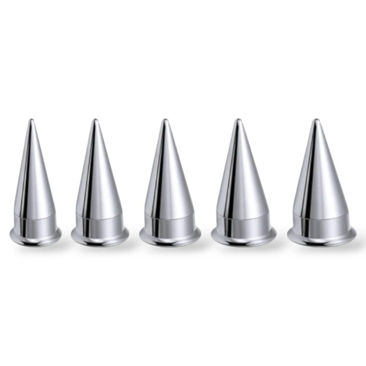 Zestaw SREBRNY Rozpychacz 5SZT TAPER i TUNEL 2w1 STAL 316L 16-20mm