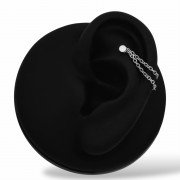 Łańcuszek podwójny srebrny