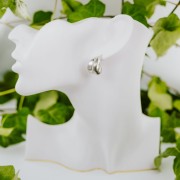 Kolczyki wypukłe kropelki