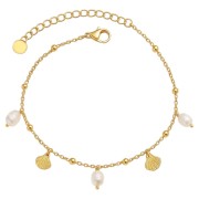 Bransoletka morska bryza ze Stali Szlachetnej