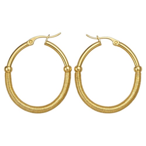 Kolczyki złote koła