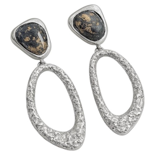 Kolczyki „Srebrna Noc”