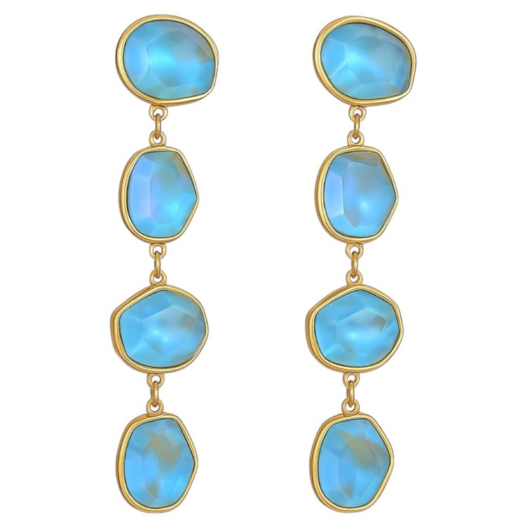 Kolczyki Blue Mirage