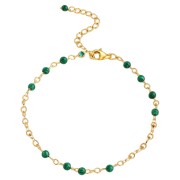 Bransoletka z nutą zmysłowej zieleni