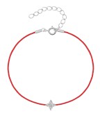 Bransoletka z gwiazdką - SREBRO 925