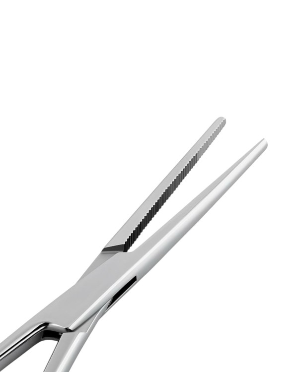 Proste szczypce do piercingu 14cm