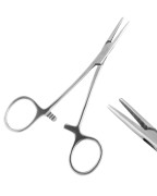 Proste szczypce do piercingu 12,5cm