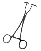 Kleszcze czarne do septum 16cm