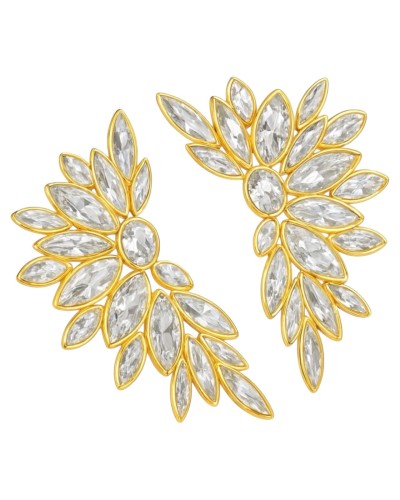 Kolczyki eleganckie błyszczące