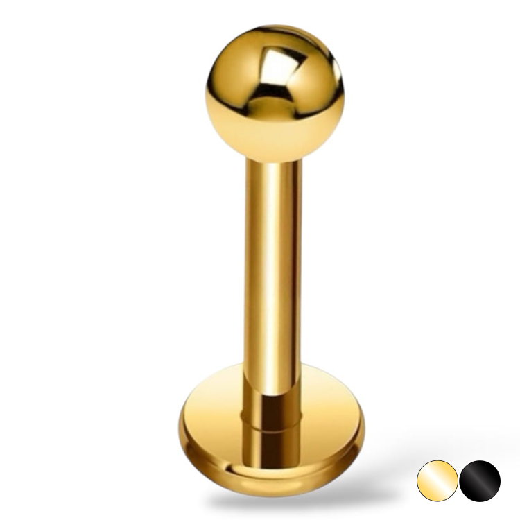 Labret z kulką - Stal Ch.316L