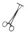Szczypce koloru czarnego do septum 16cm