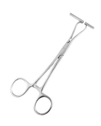 Srebrne szczypce do septum 16cm