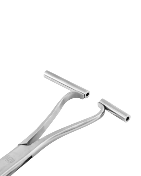 Srebrne szczypce do septum 16cm